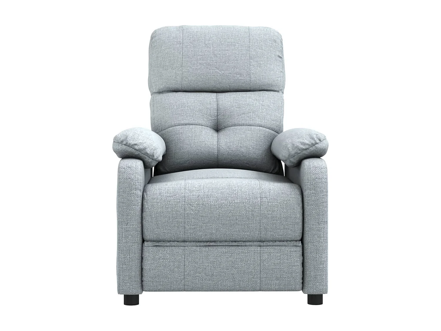 Poltrona da massaggio Tessuto grigio chiaro