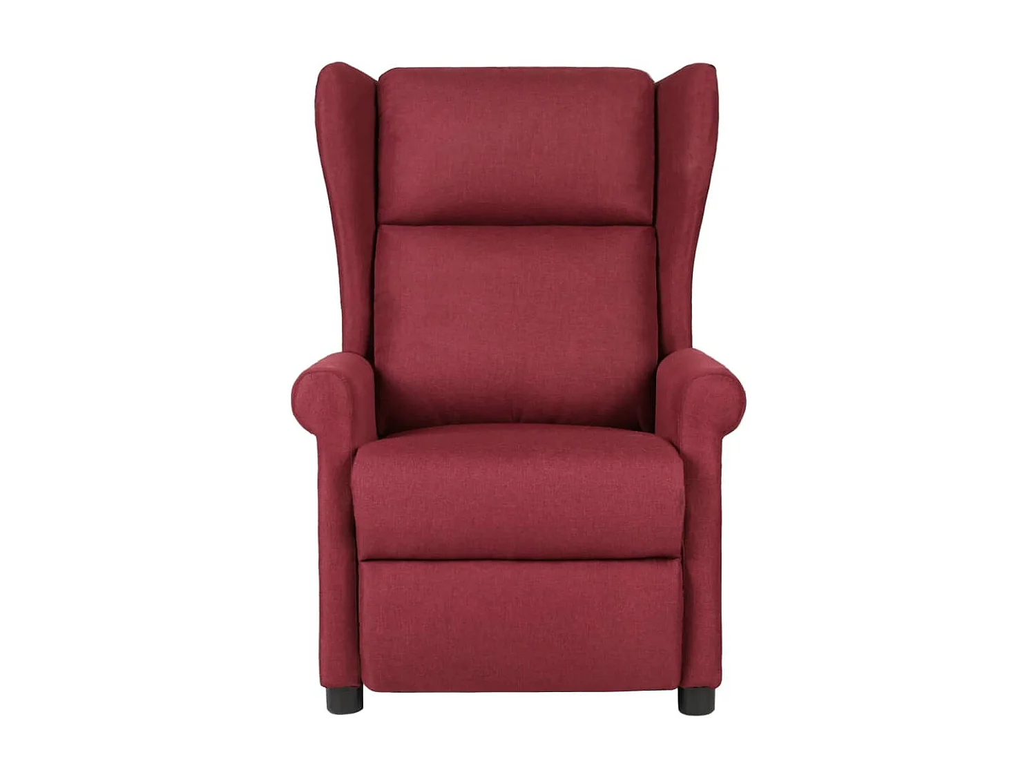 Fauteuil de massage Rouge bordeaux Tissu
