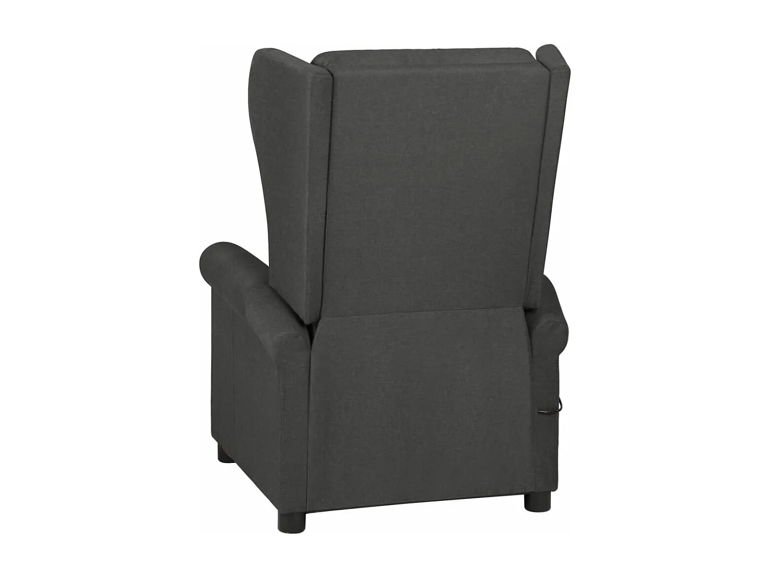 Fauteuil de massage Gris foncé Tissu