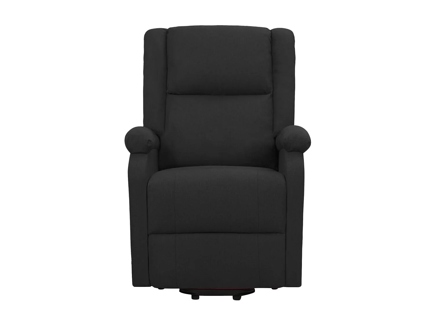 Fauteuil de massage Noir Tissu
