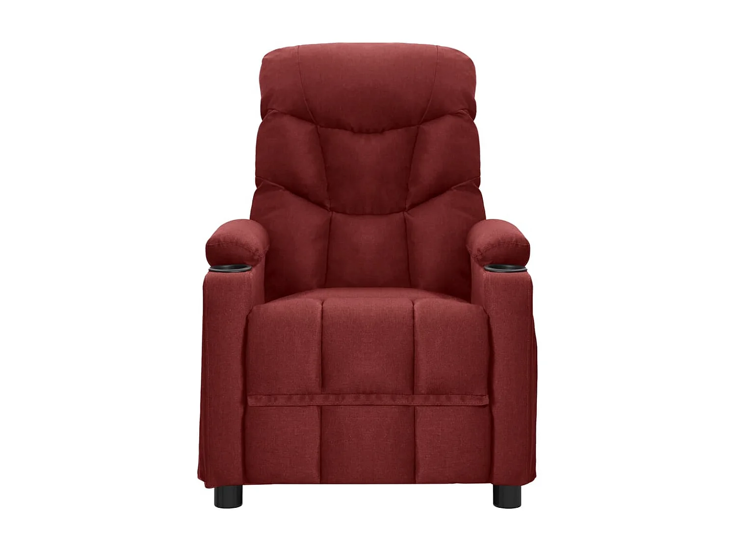 Sillón de masaje Tejido rojo burdeos