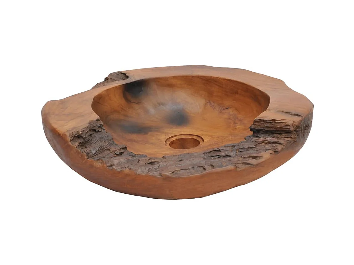 Lavello in teak massiccio 45 cm