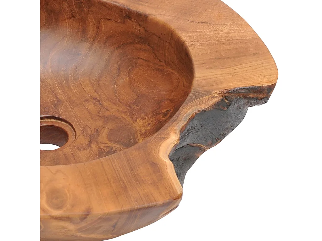 Lavello in teak massiccio 45 cm