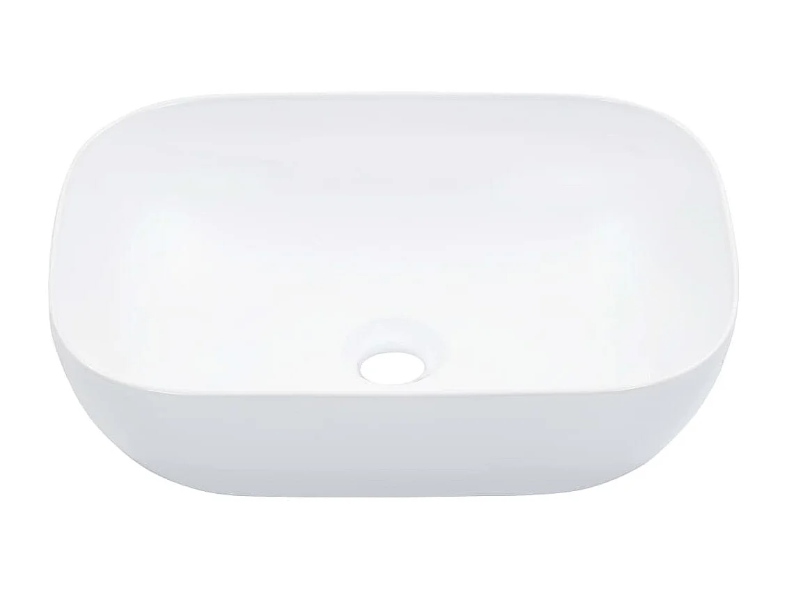 Lavabo 45,5x32x13 cm Céramique Blanc