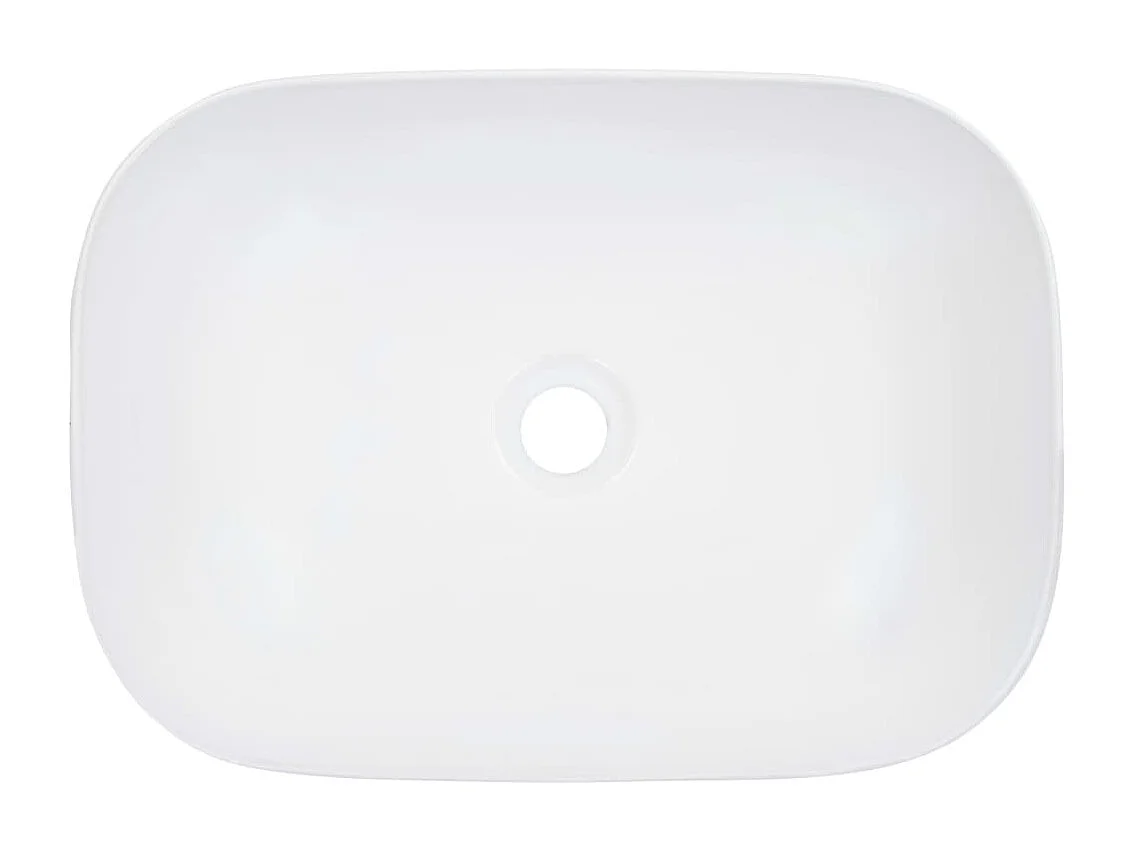 Lavabo 45,5x32x13 cm Céramique Blanc