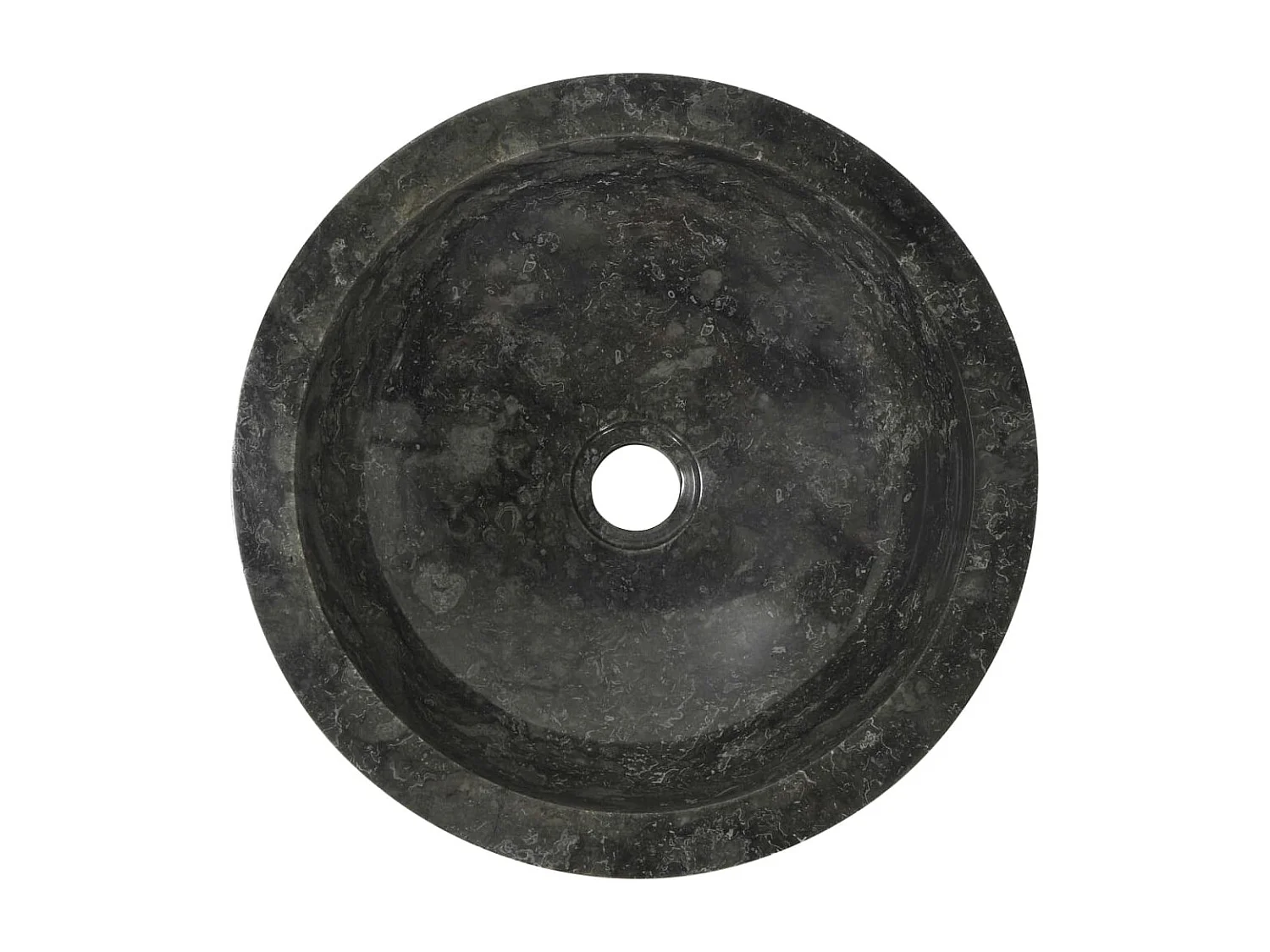 Évier 40 x 12 cm Marbre Noir