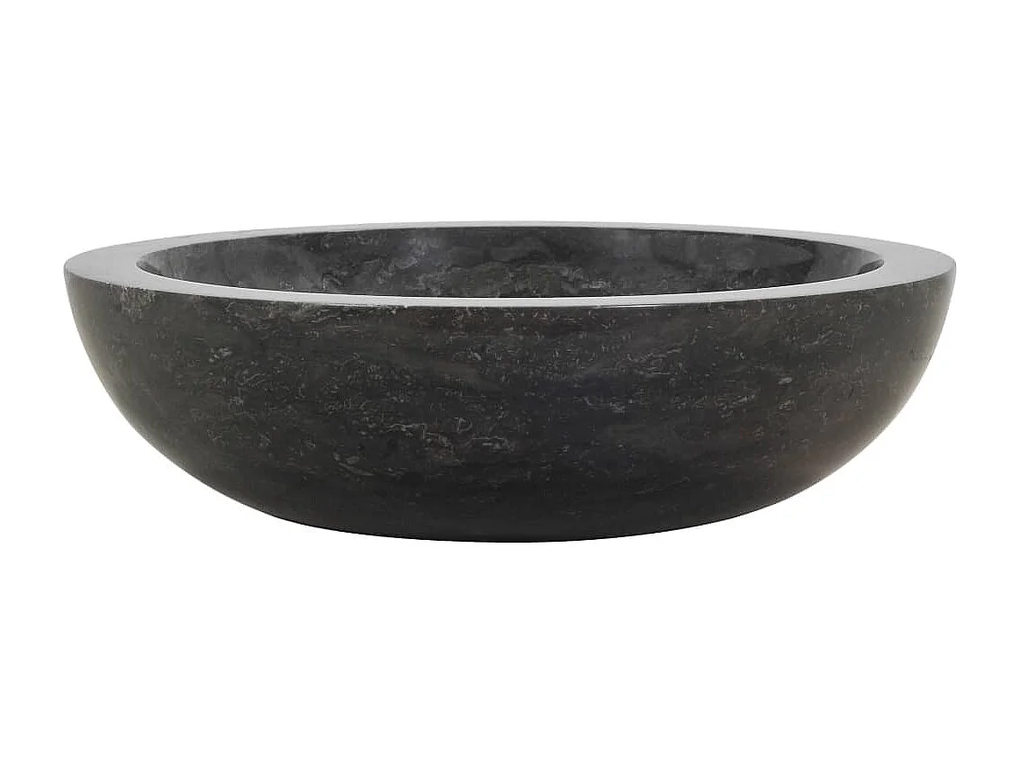 Évier 40 x 12 cm Marbre Noir