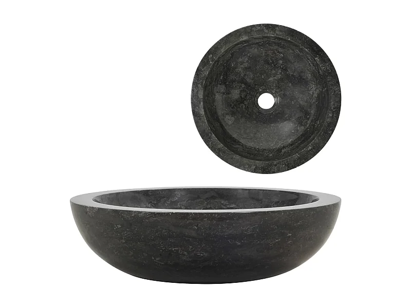 Lavello 40 x 12 cm Marmo Nero