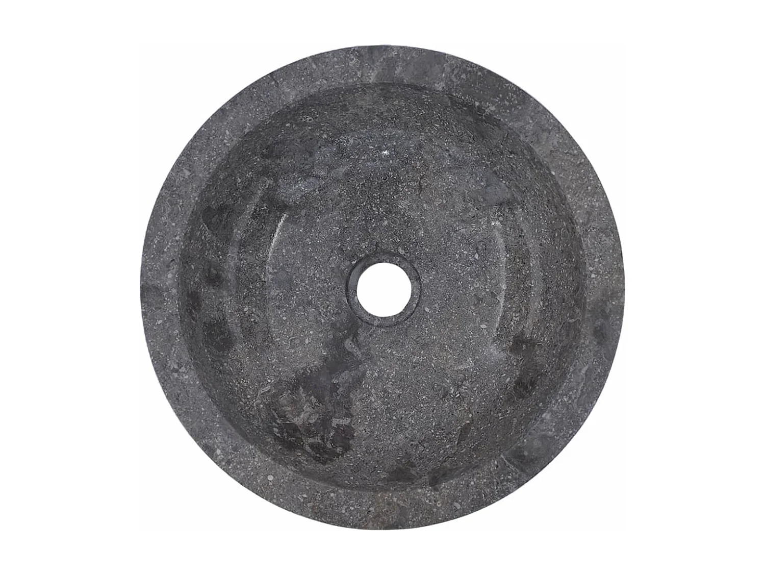 Lavabo Gris Ø40x12 cm Mármol