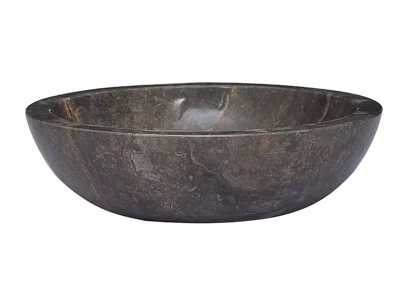 Lavabo Gris Ø40x12 cm Marbre