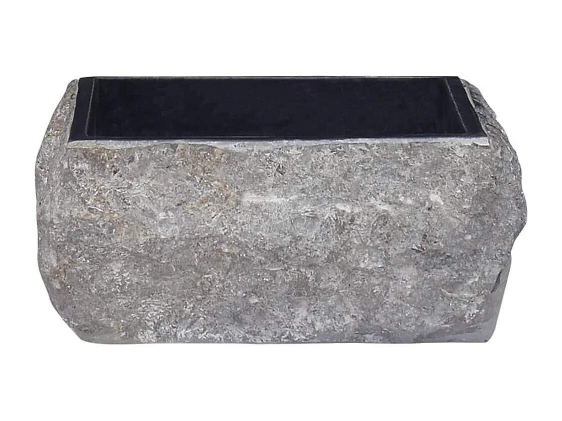 Lavabo Nero 30x30x13 cm Marmo