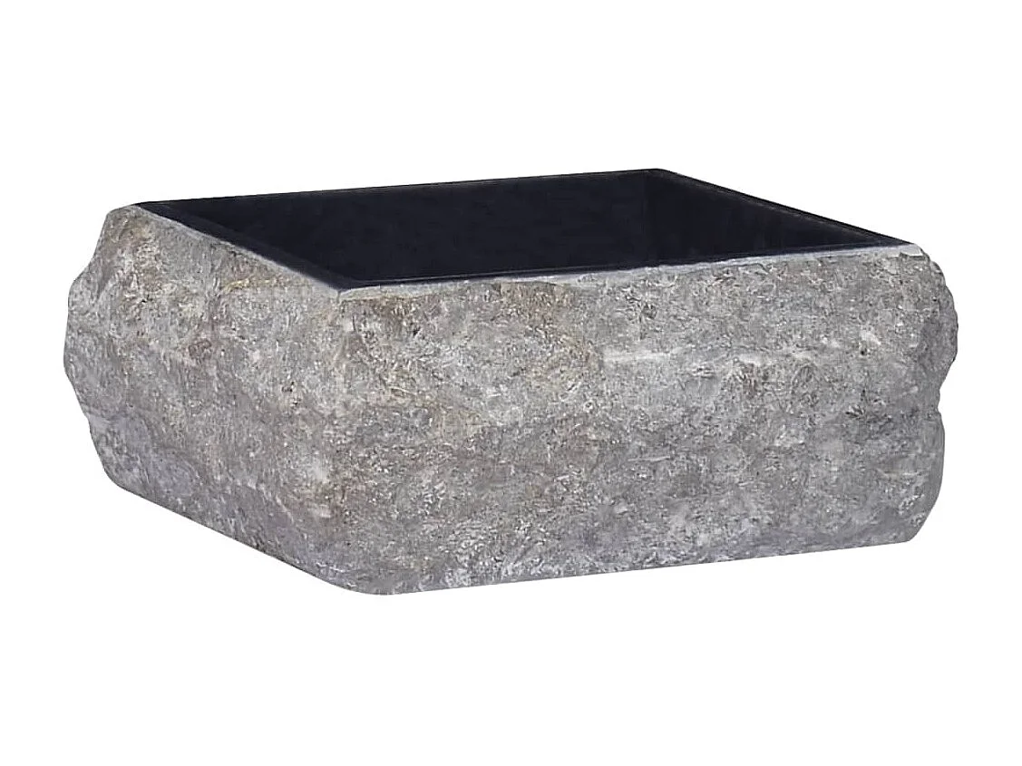 Lavabo Nero 30x30x13 cm Marmo