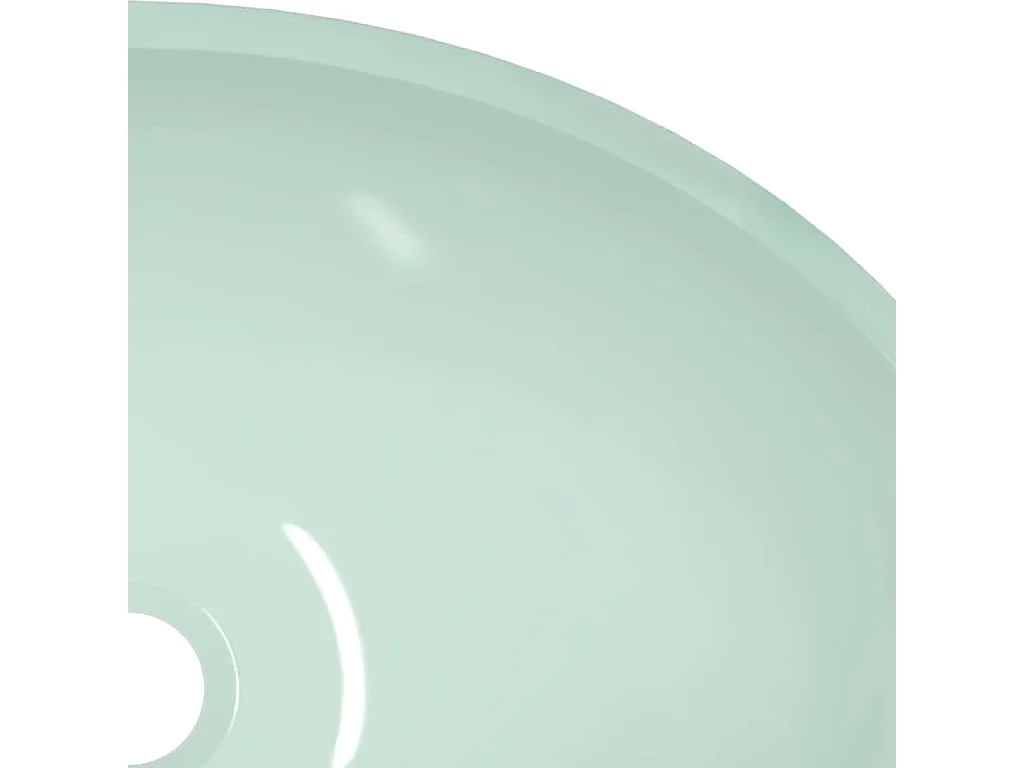 Lavabo Verre 50x37x14 cm Blanc