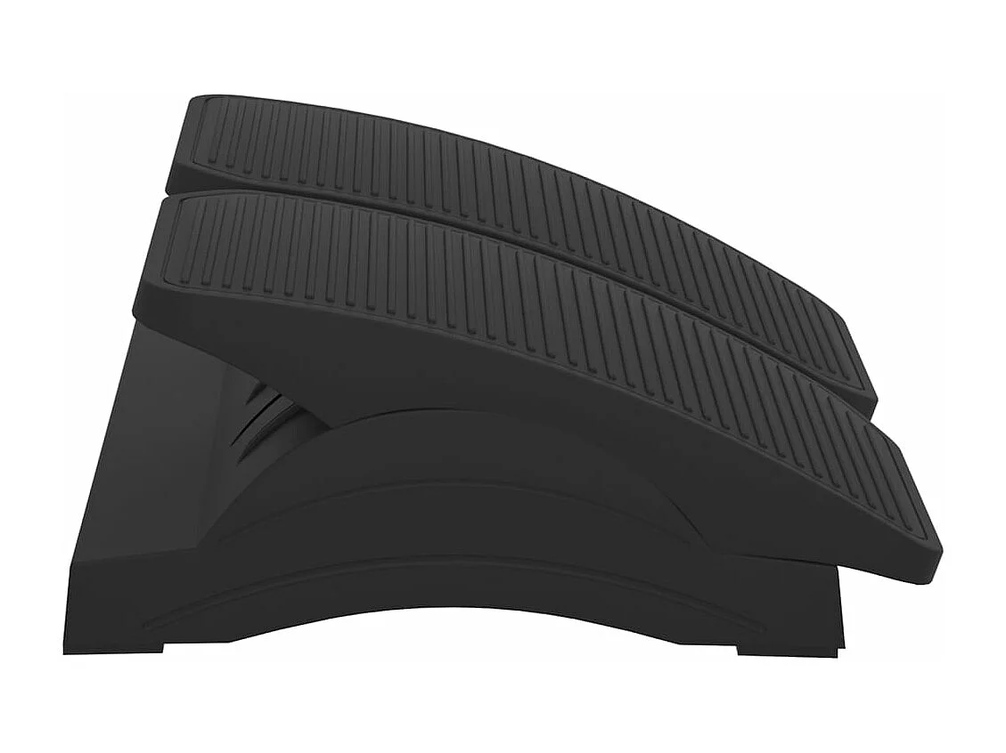 Reposapiés Negro 43,5x32,5x10,5 cm