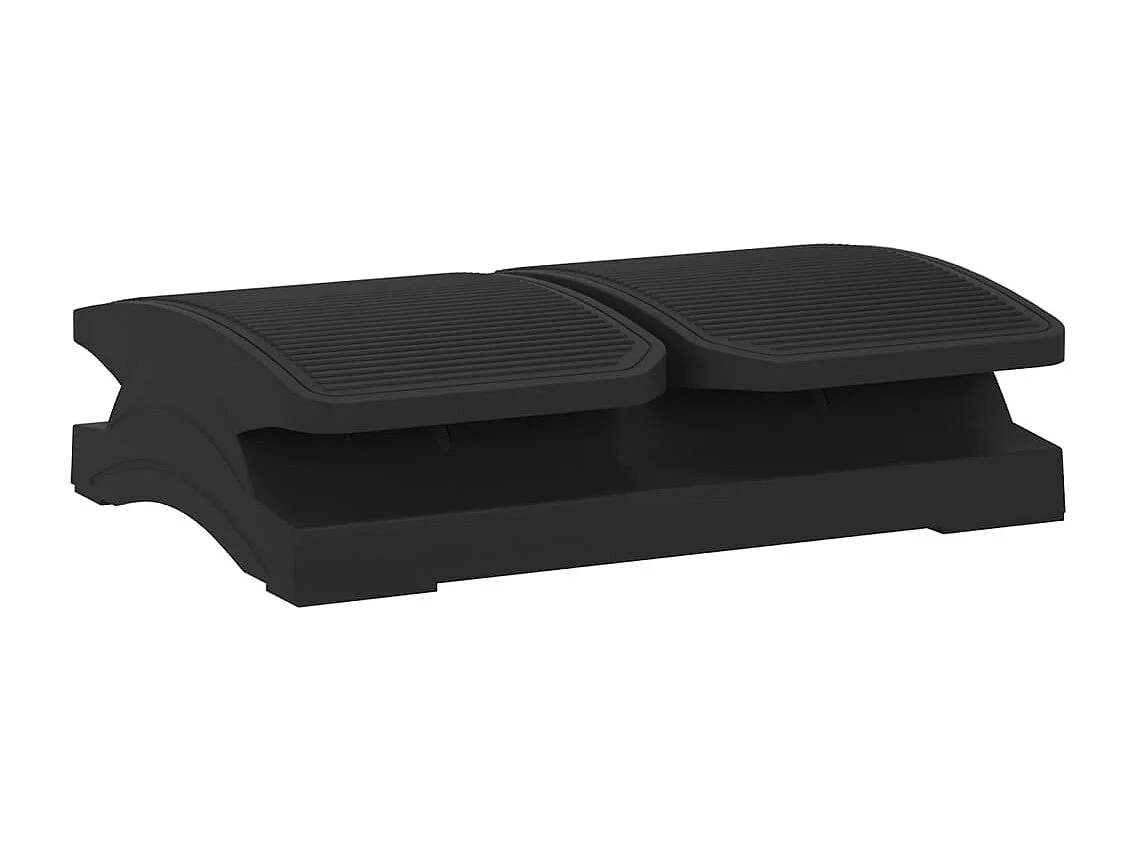 Repose-pied Noir 43,5x32,5x10,5 cm