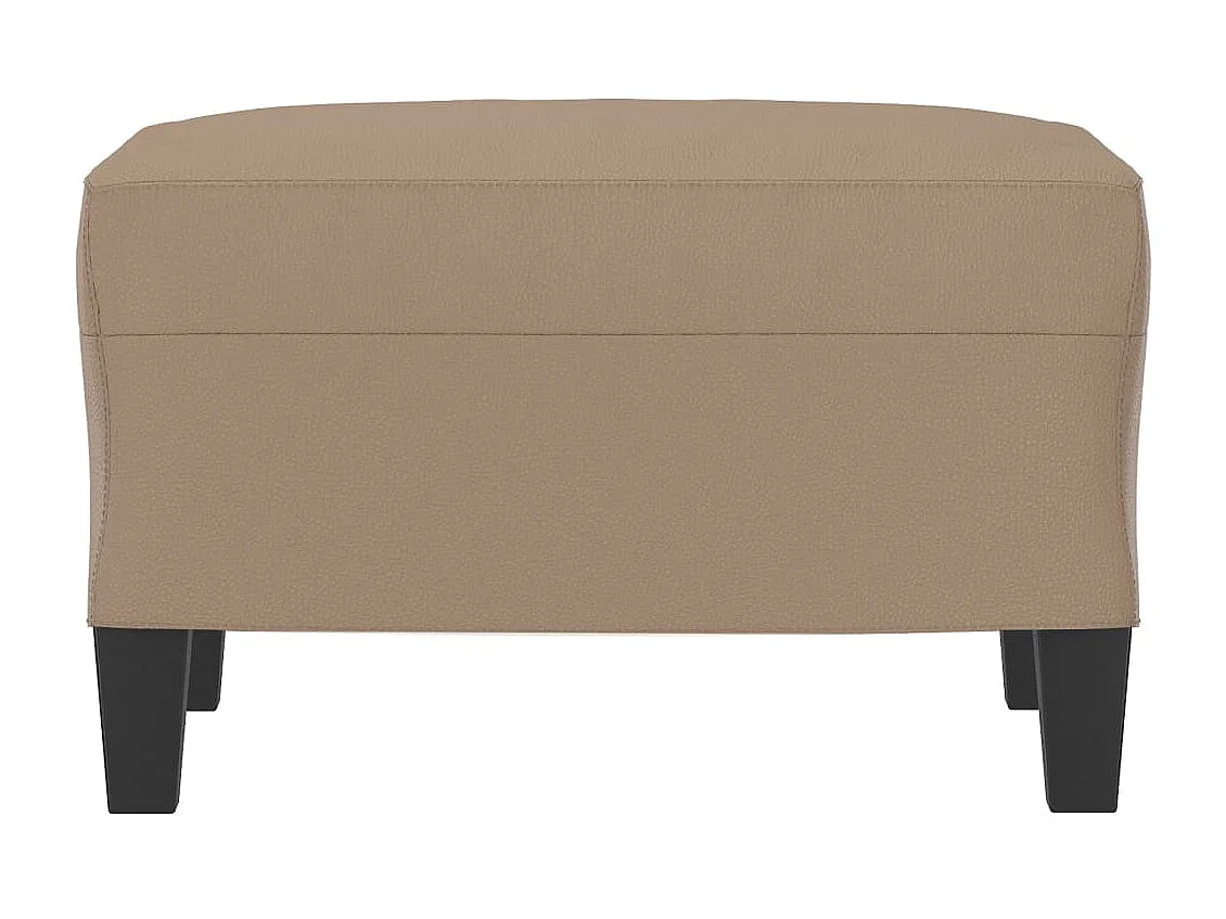 Repose-pied Cappuccino 60x50x41 cm Similicuir