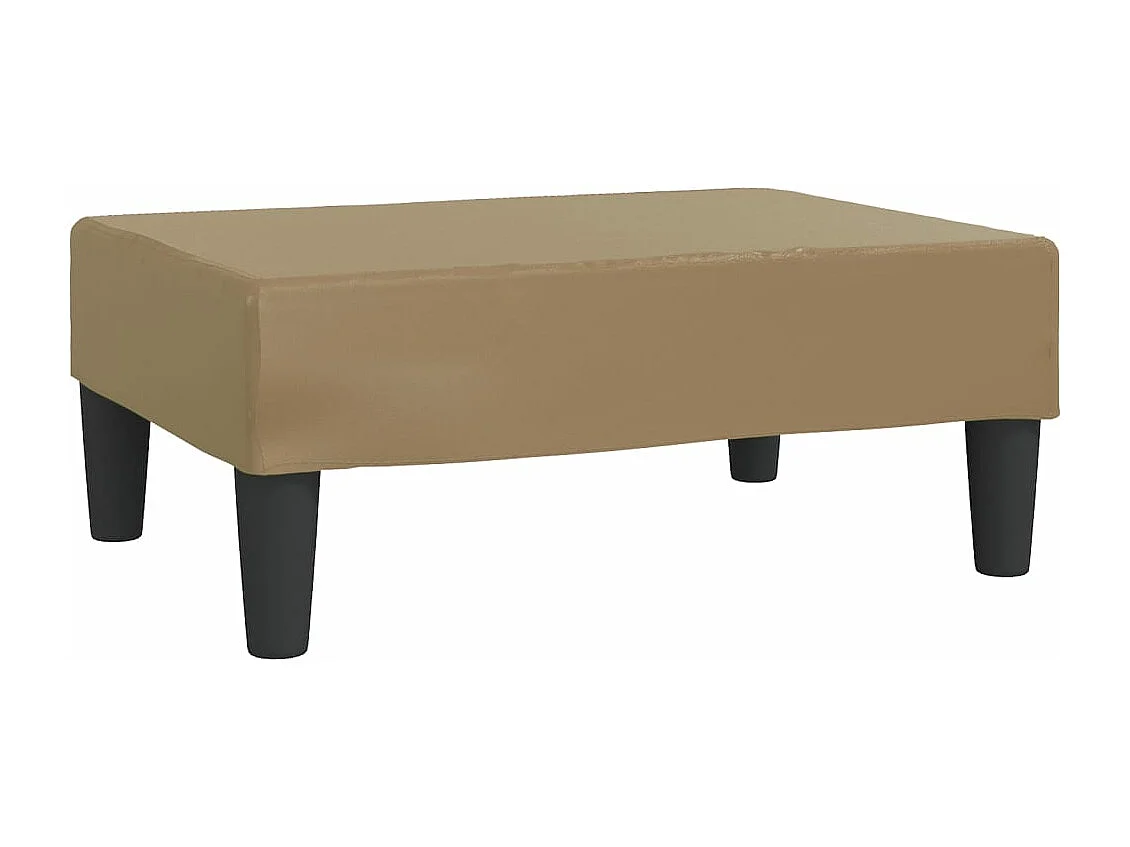 Repose-pied Cappuccino 78x56x32 cm Similicuir