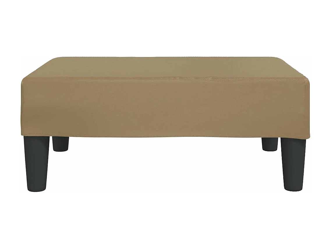 Repose-pied Cappuccino 78x56x32 cm Similicuir