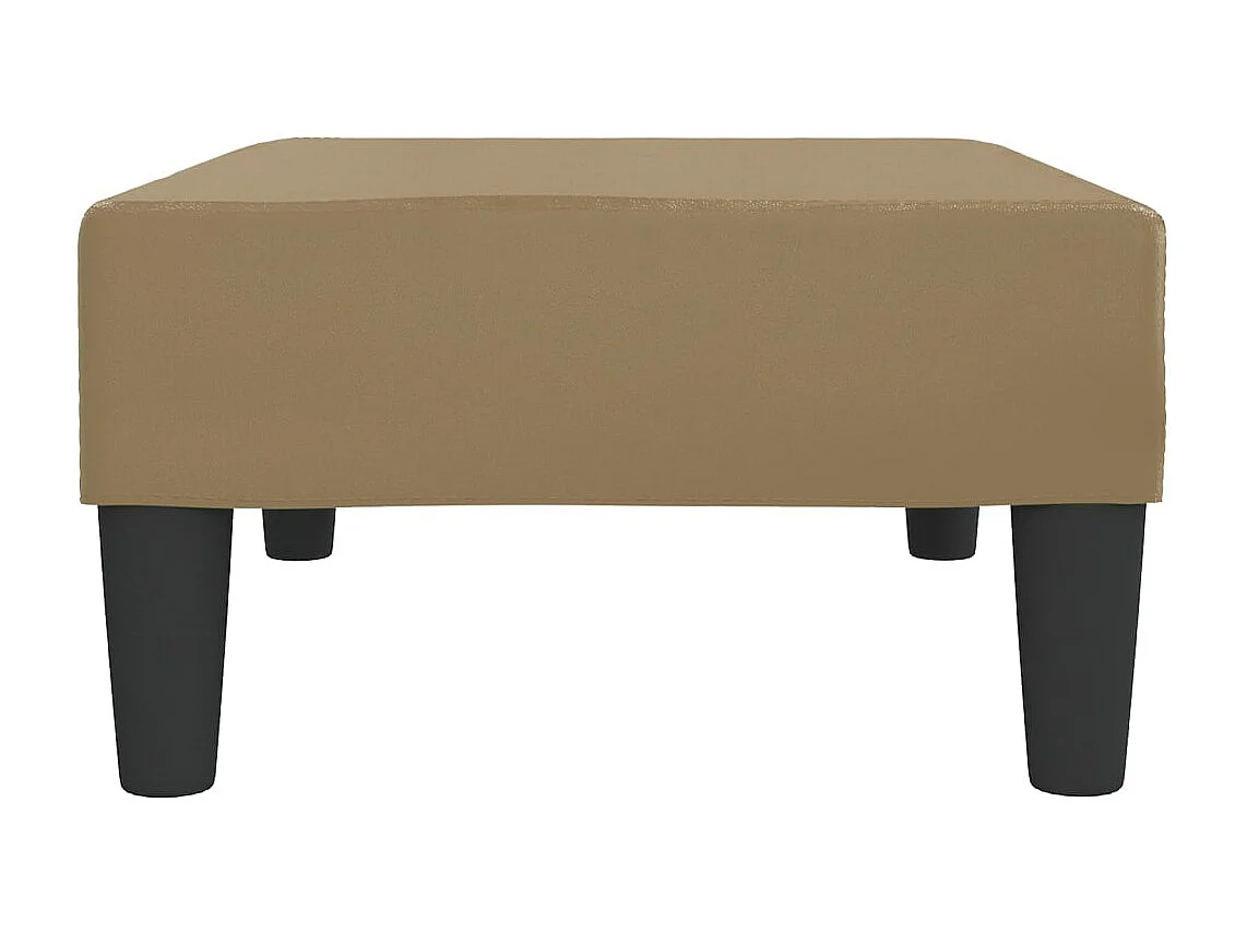 Repose-pied Cappuccino 78x56x32 cm Similicuir