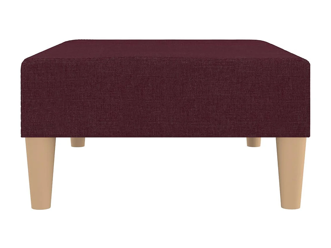 Repose-pied Violet 78x56x32 cm Tissu