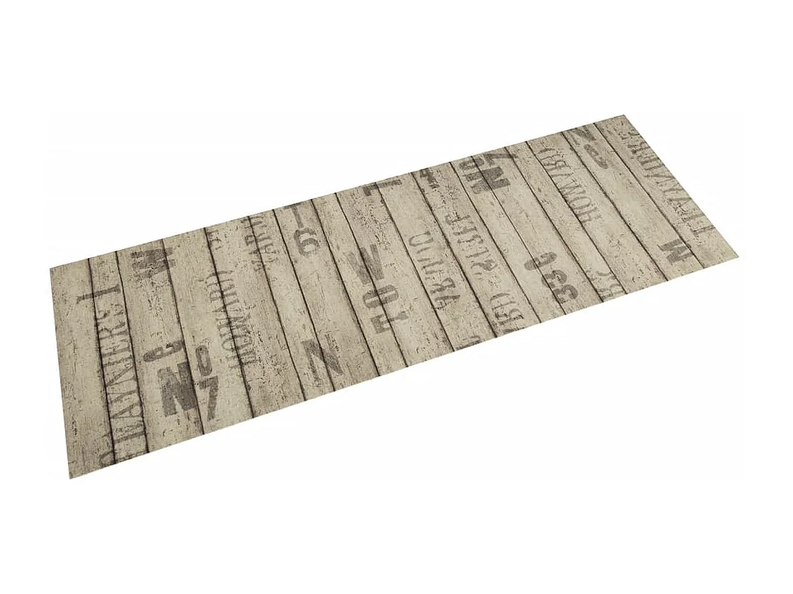 Tappeto da cucina lavabile stampa recinzione 45x150 cm in velluto