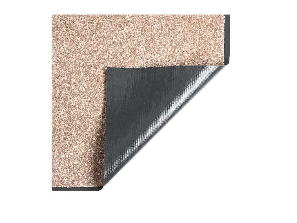 Felpudo beige 60x80 cm