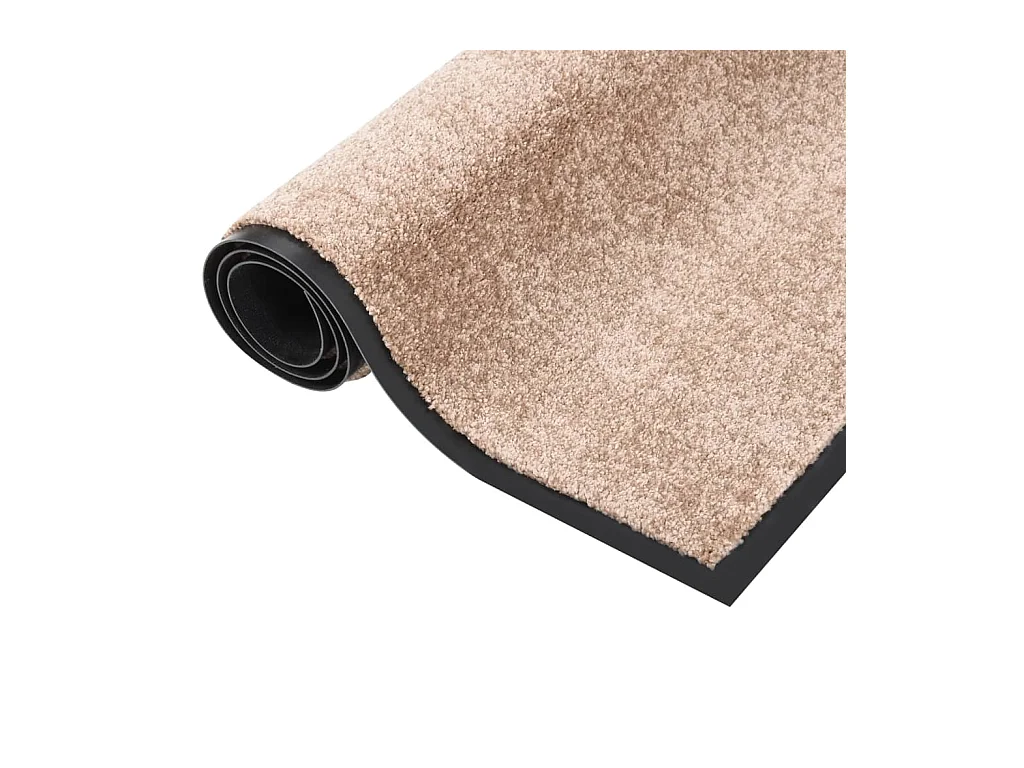 Felpudo beige 60x80 cm