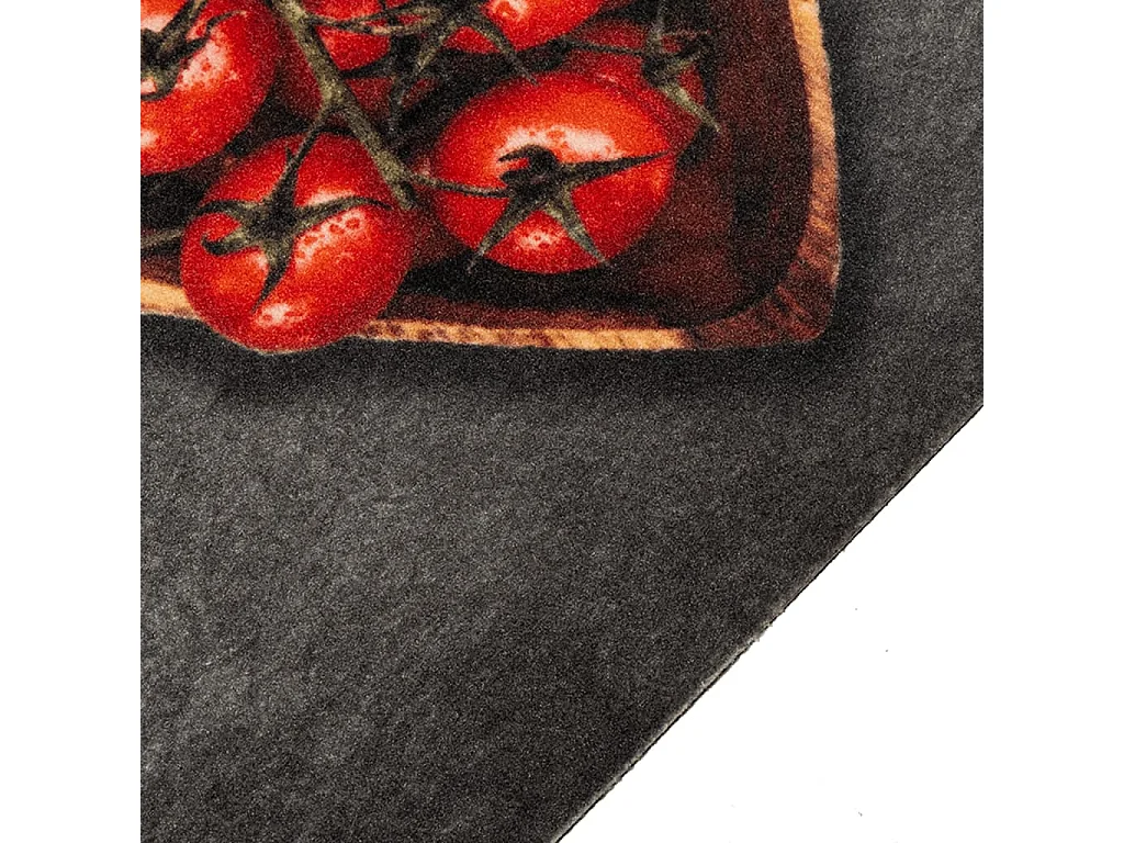 Tapis de cuisine lavable texte Cooking 60x180 cm velours