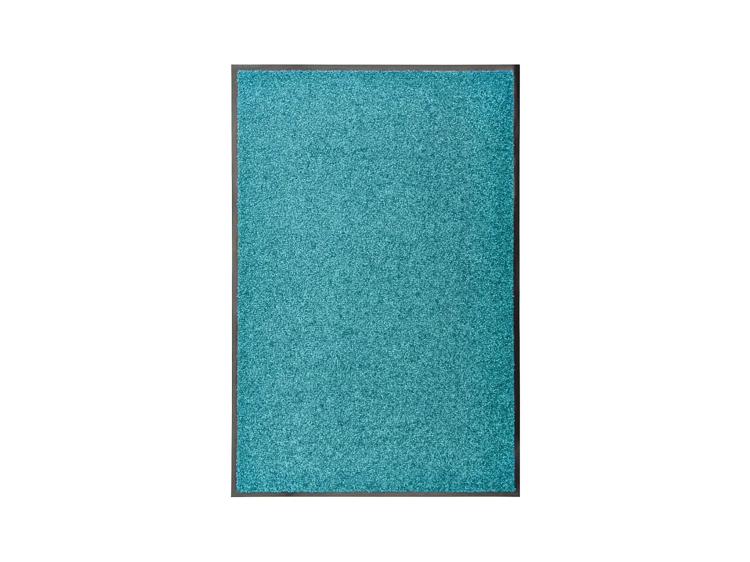 Paillasson lavable Cyan 60x90 cm