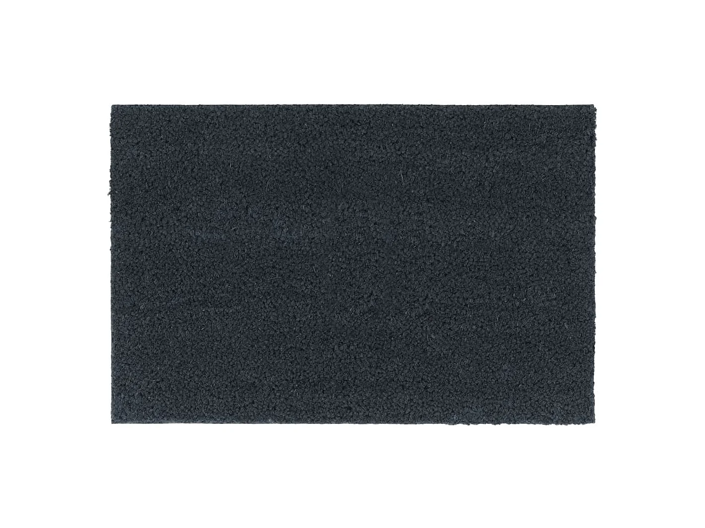 Tapis de porte 5 pcs gris foncé 40x60 cm fibre de coco touffeté