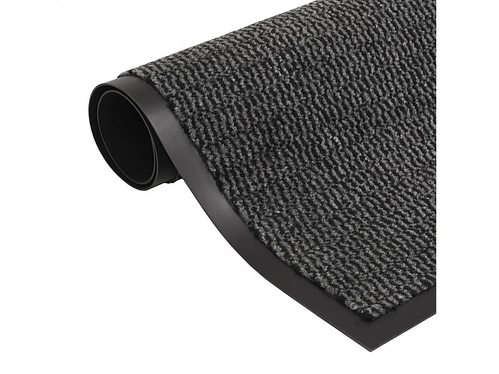 Zerbino asciugapassi Nevada - 60 x 90 cm - grigio antracite - Velcoc