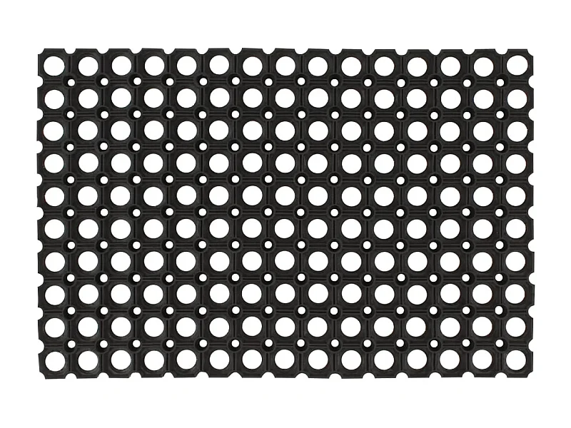 Zerbino rettangolare 60x80 cm in gomma