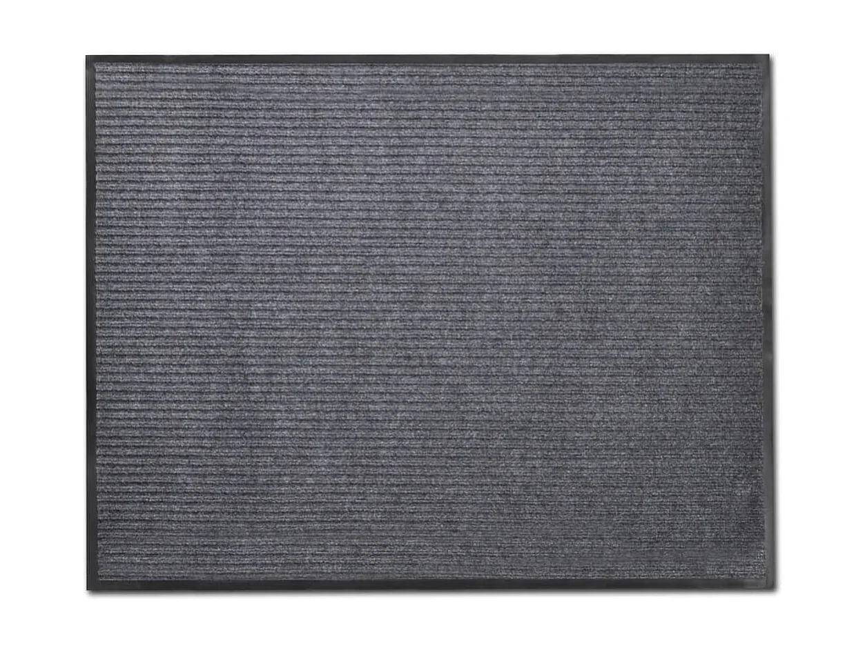 Capachos 2 unidades PVC Cinza 90x60 cm