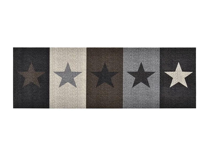 Wasbare keukenvloermat Ster 45x150 cm