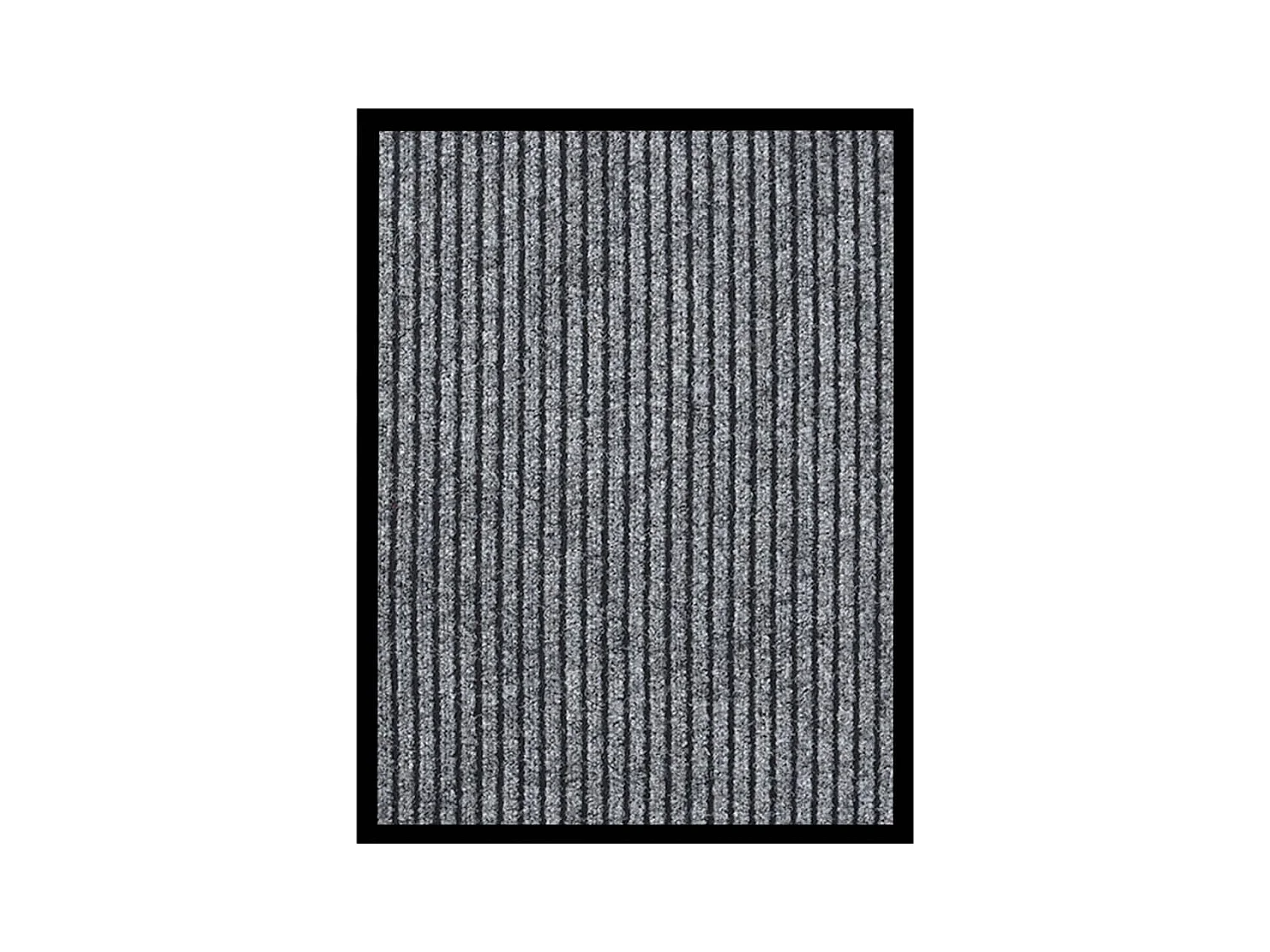 Zerbino a righe grigie 40x60 cm