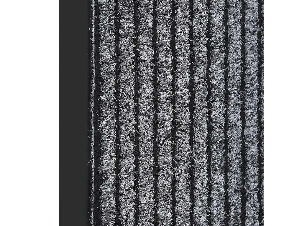 Paillasson rayé Gris 40x60 cm