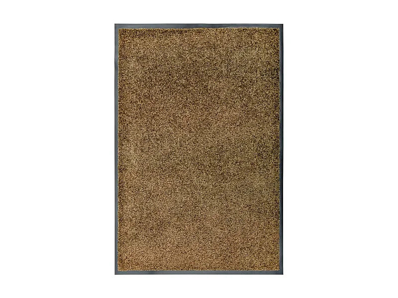 Paillasson lavable Marron 60x90 cm