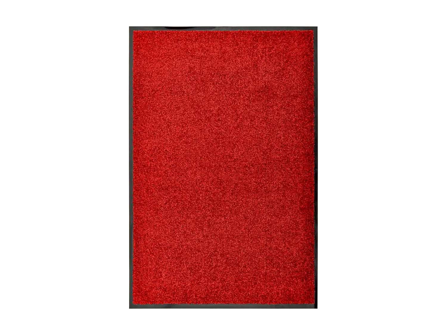 Zerbino lavabile Rosso 60x90 cm