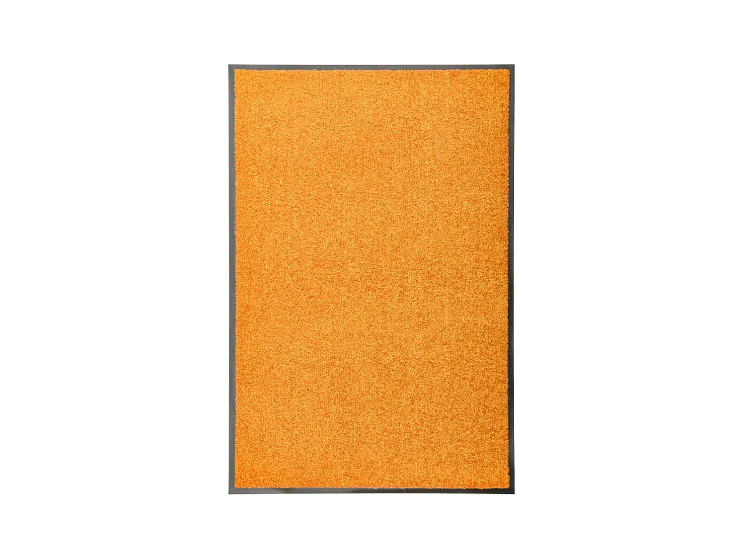 Zerbino lavabile arancione 60x90 cm