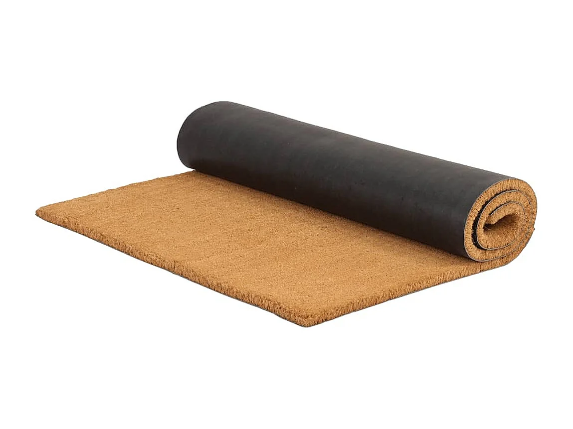 Zerbino naturale 100x300 cm capitonnè in fibra di cocco