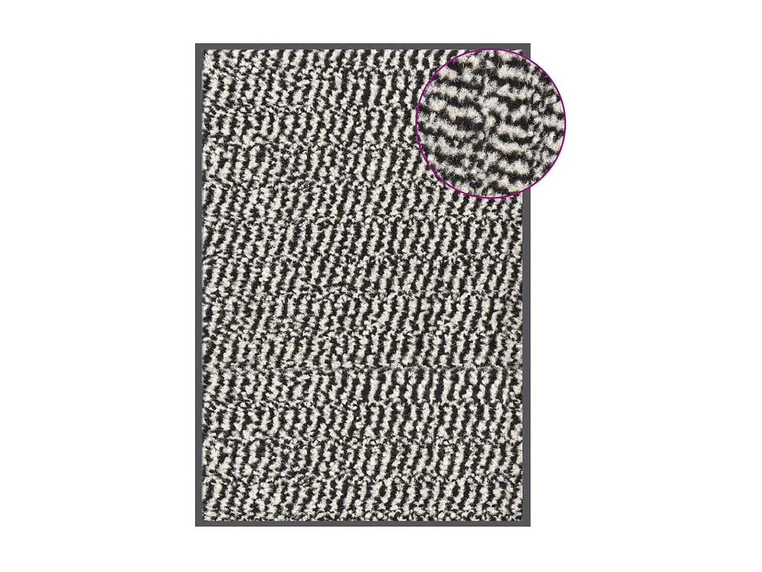 Paillasson touffeté 40x60 cm Marron clair