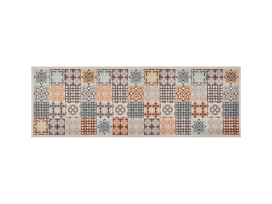 Tapis de cuisine lavable Couleur mosaïque 60x180 cm