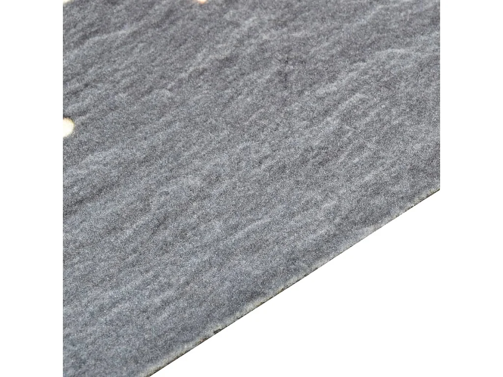 Tapis de sol de cuisine lavable Poivre 45x150 cm