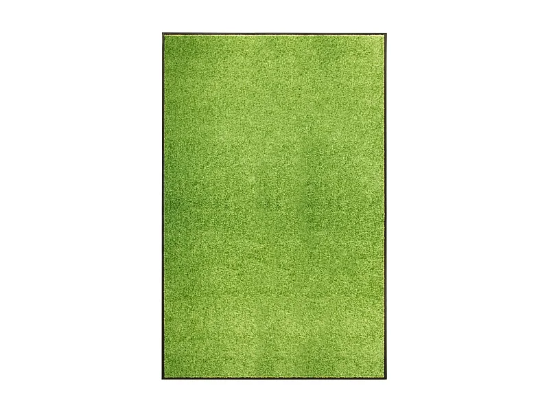 Zerbino lavabile Verde 120x180 cm