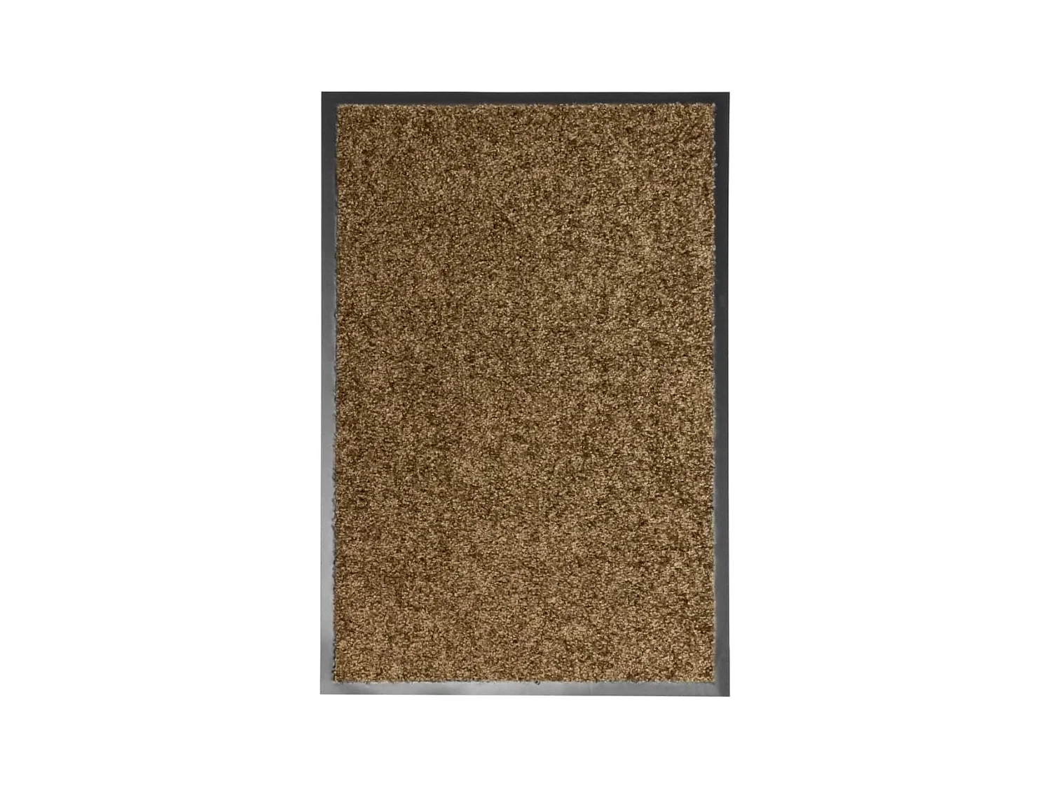 Zerbino lavabile Marrone 40x60 cm
