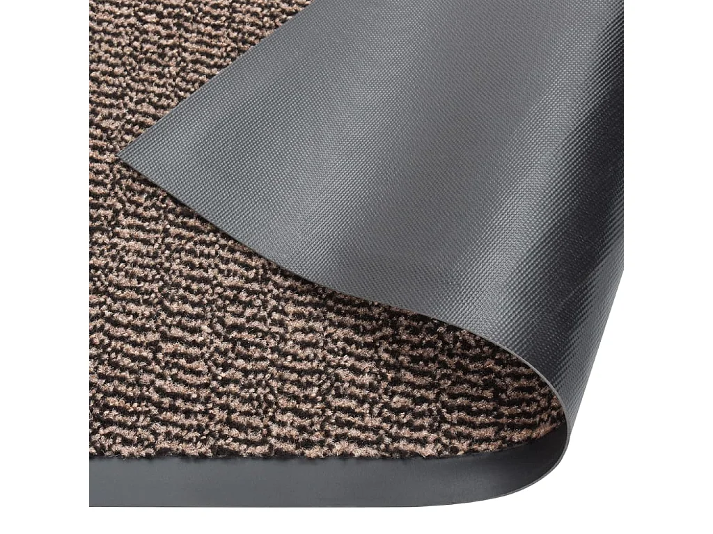 Zerbino capitonné 60x180 cm Marrone scuro