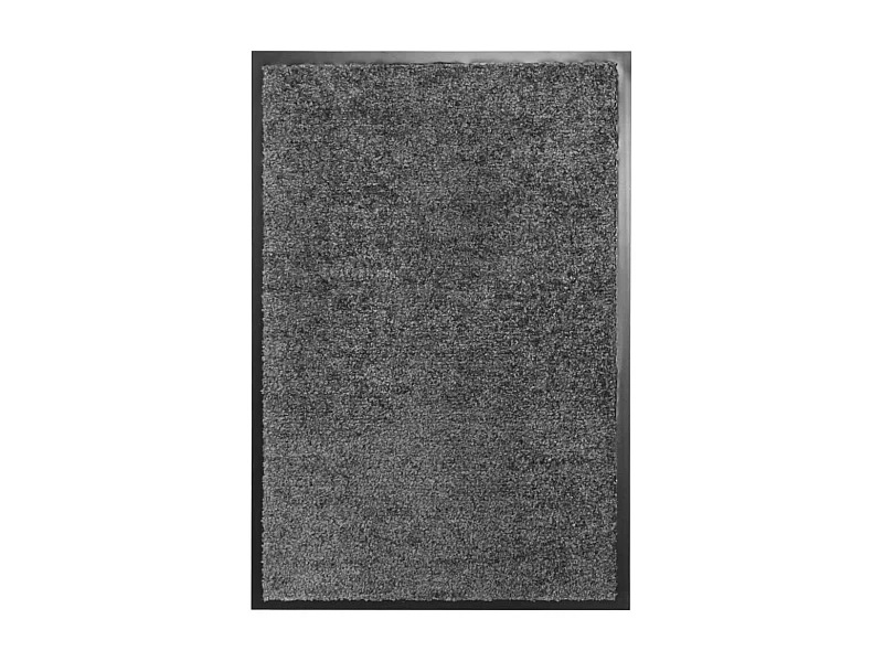 Waschbare Fußmatte Anthrazit 40x60 cm