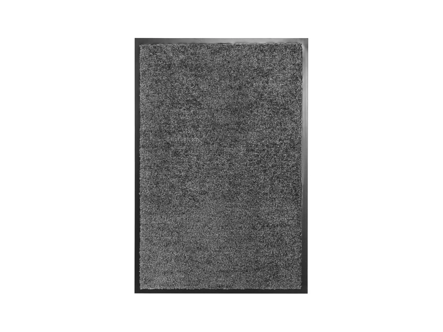 Waschbare Fußmatte Anthrazit 40x60 cm