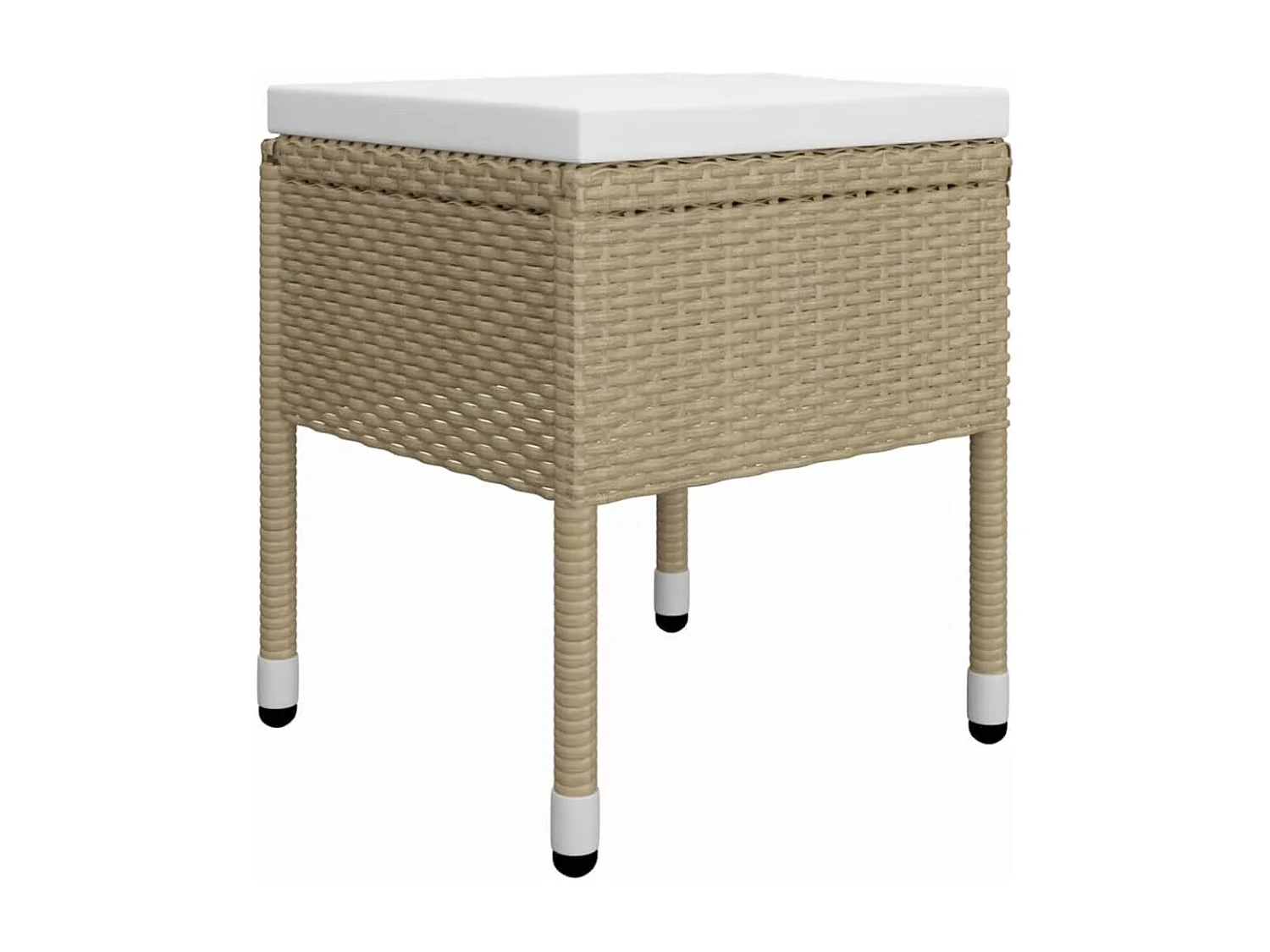 Ensemble à manger de jardin 5 pcs Beige