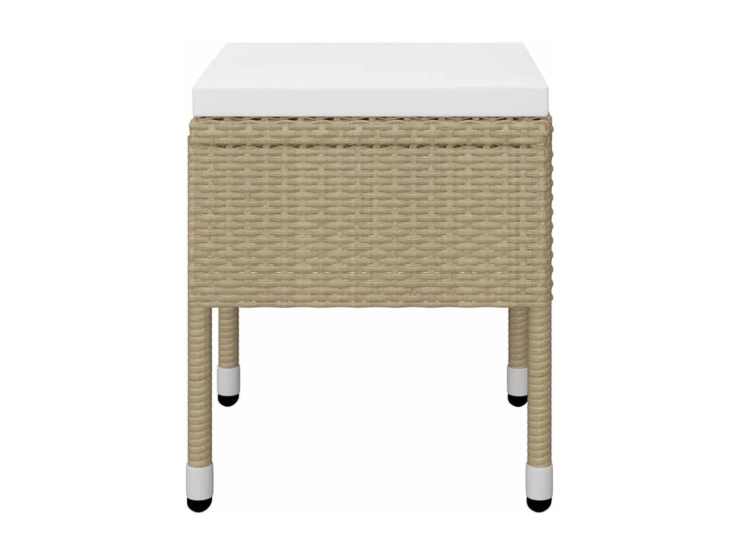 Ensemble à manger de jardin 5 pcs Beige